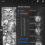 S2 Asian *Procreate BrushSet