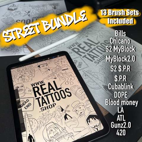 “Street” Brushset bundle