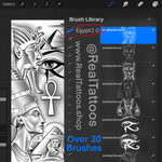 “Egypt2.0” *Procreate BrushSet