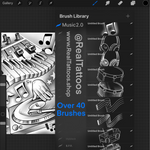 “Music2.0” *Procreate BrushSet